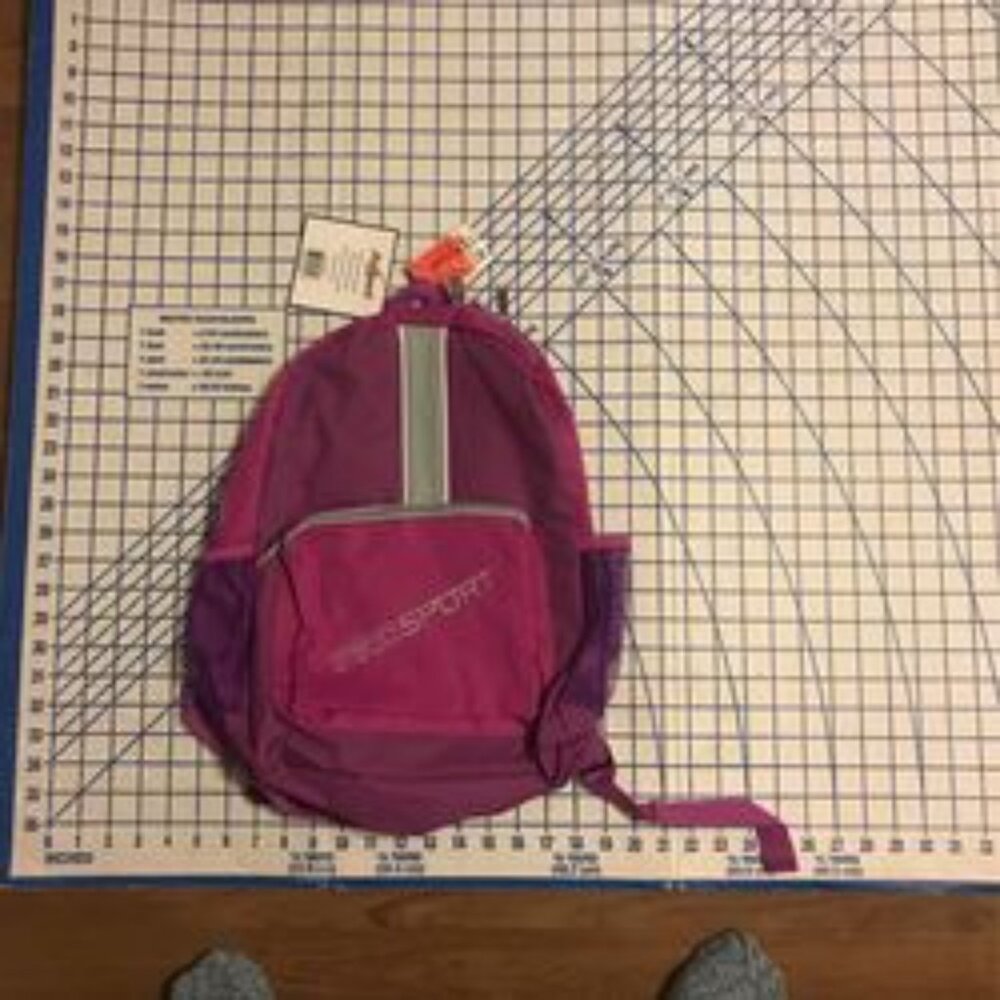 Purple Backpack